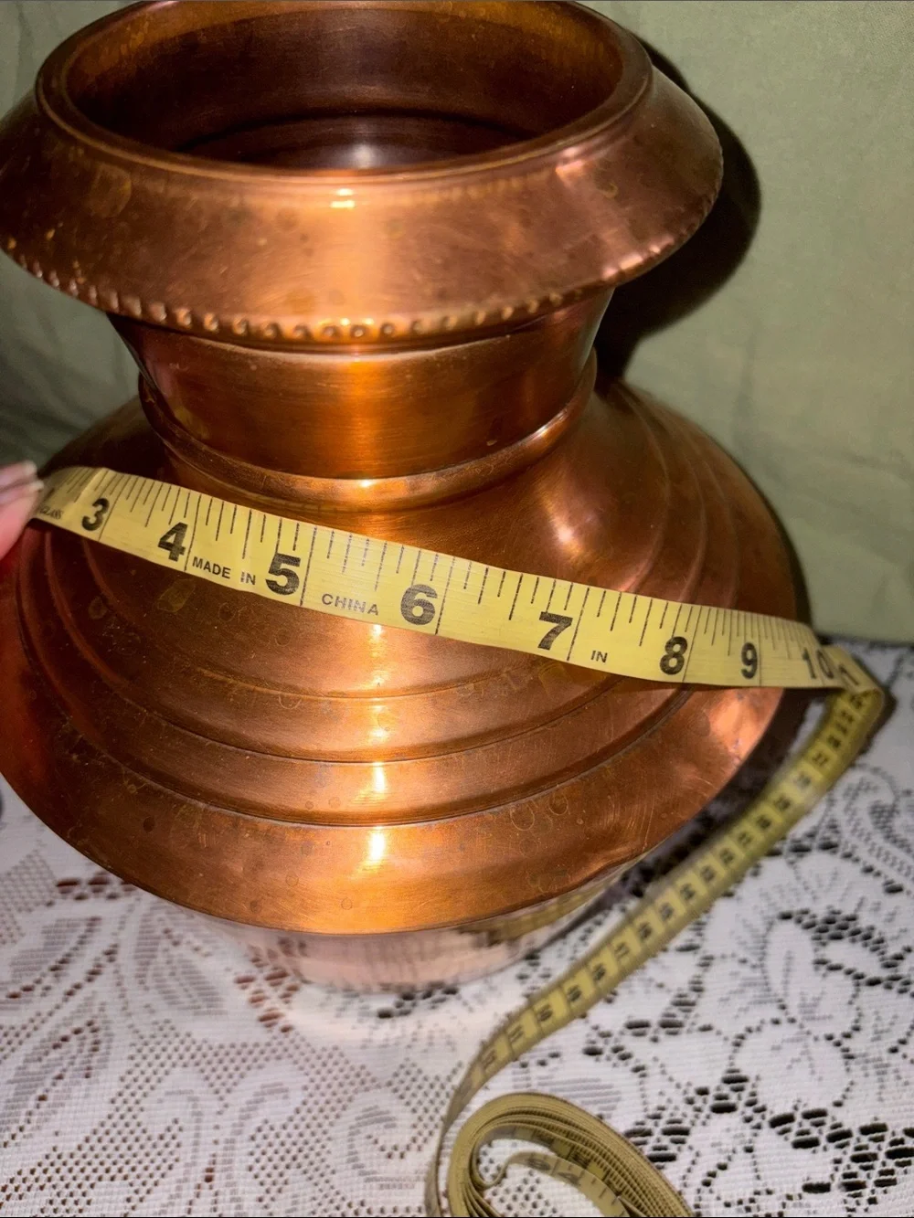 Shakthi Copper Vessel /Vase -